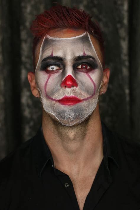 male halloween makeup